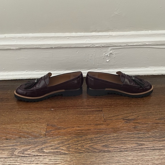 Franco Sarto Carolynn Lug-Sole Loafer in Maroon - Picture 5 of 7